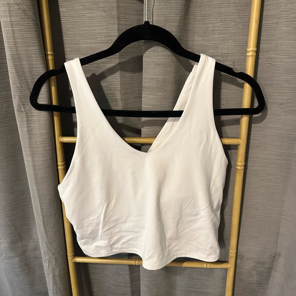 White Women's Active Top